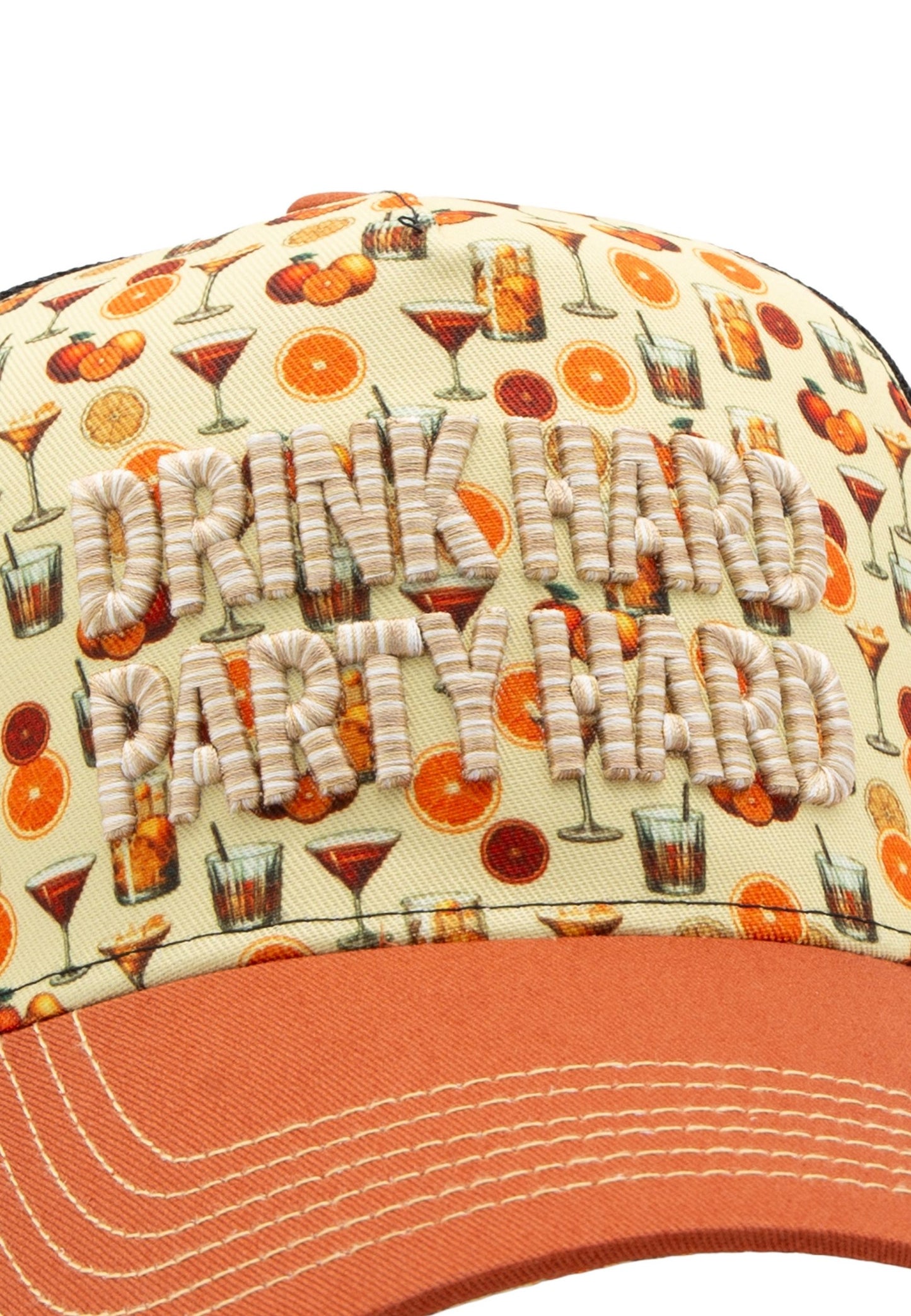 King Kerosin Trucker Cap "Drink Hard Party Hard"