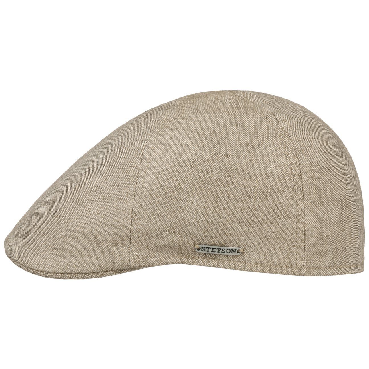 Stetson Texas Just Leinen Duck Cap - 7 - Beige
