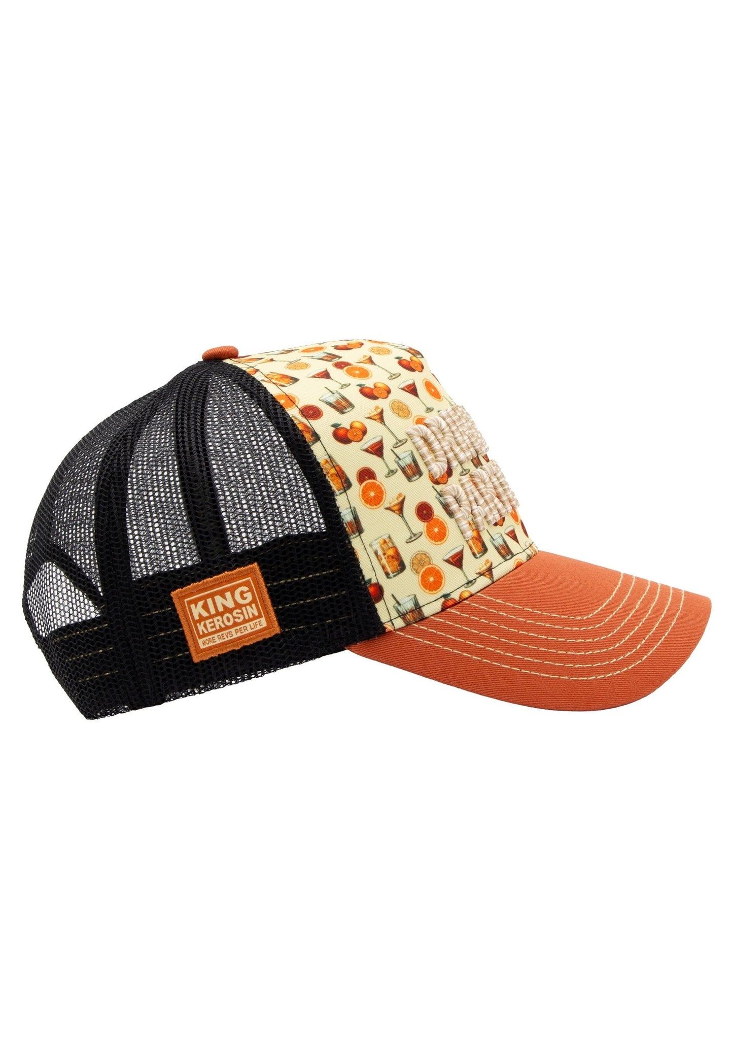 King Kerosin Trucker Cap "Drink Hard Party Hard"