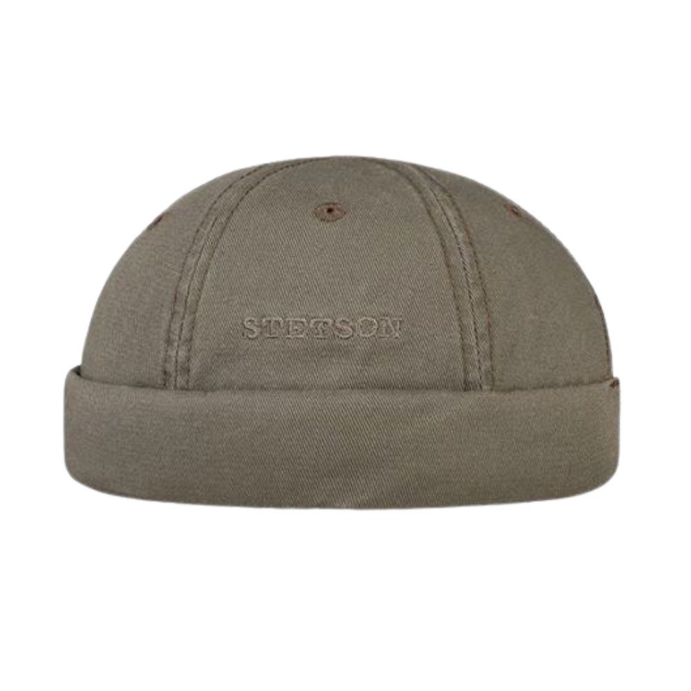 Stetson Docker Cap Ocala Cotton - aus 100% Baumwolle - 55 - Oliv