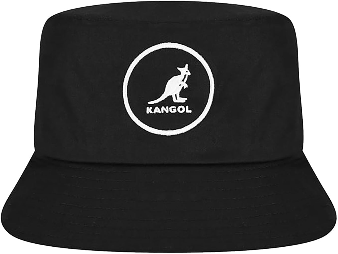 Kangol Cotton Bucket Anglerhut - Black - Schwarz