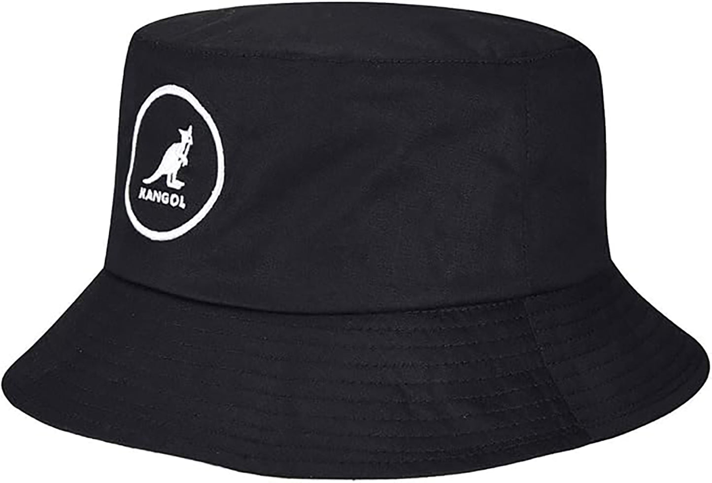 Kangol Cotton Bucket Anglerhut - Black - Schwarz