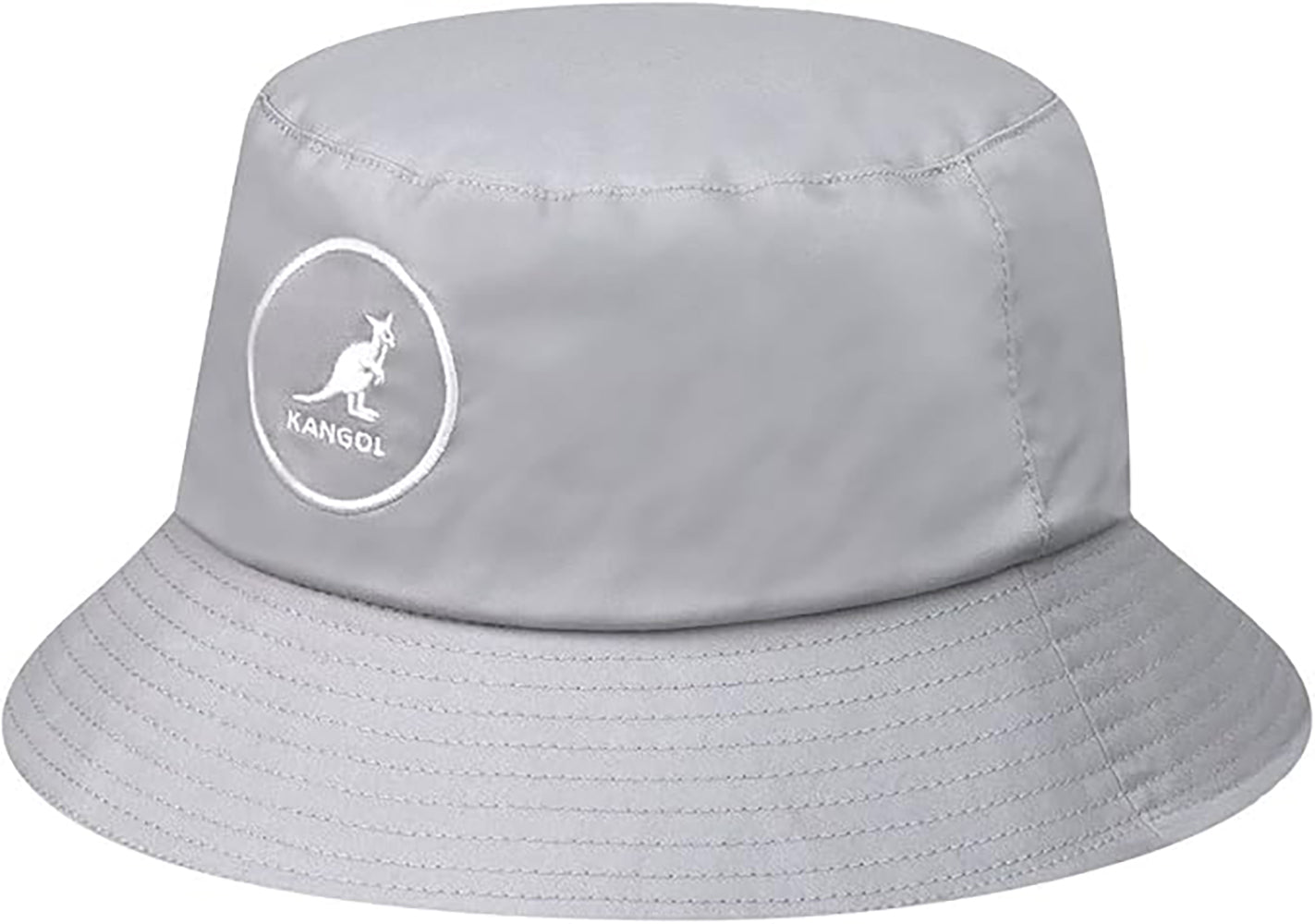 Kangol Cotton Bucket Anglerhut - Light Grey - Hellgrau