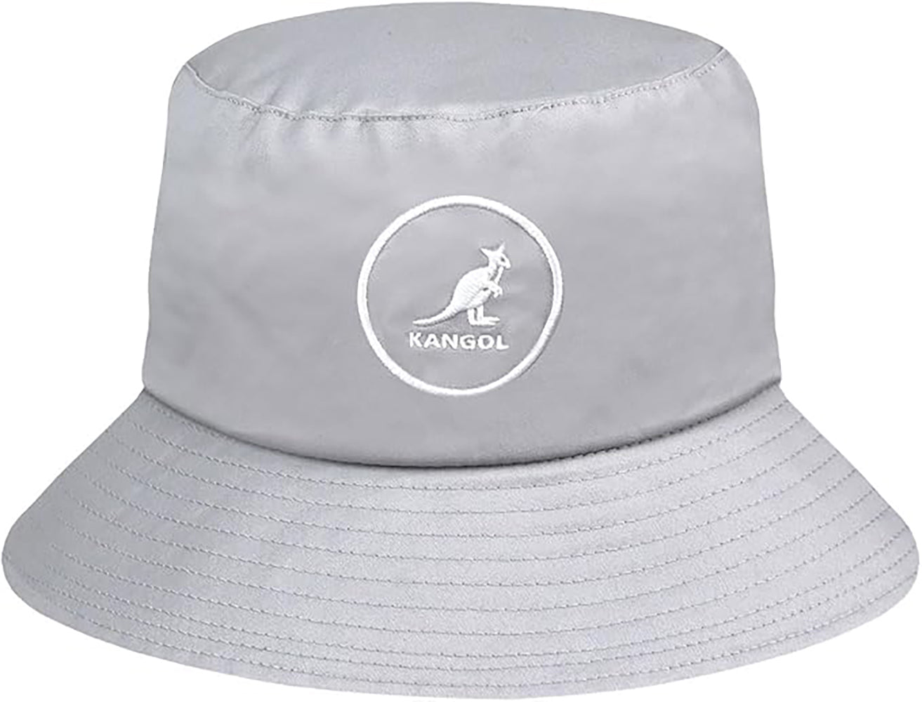 Kangol Cotton Bucket Anglerhut - Light Grey - Hellgrau