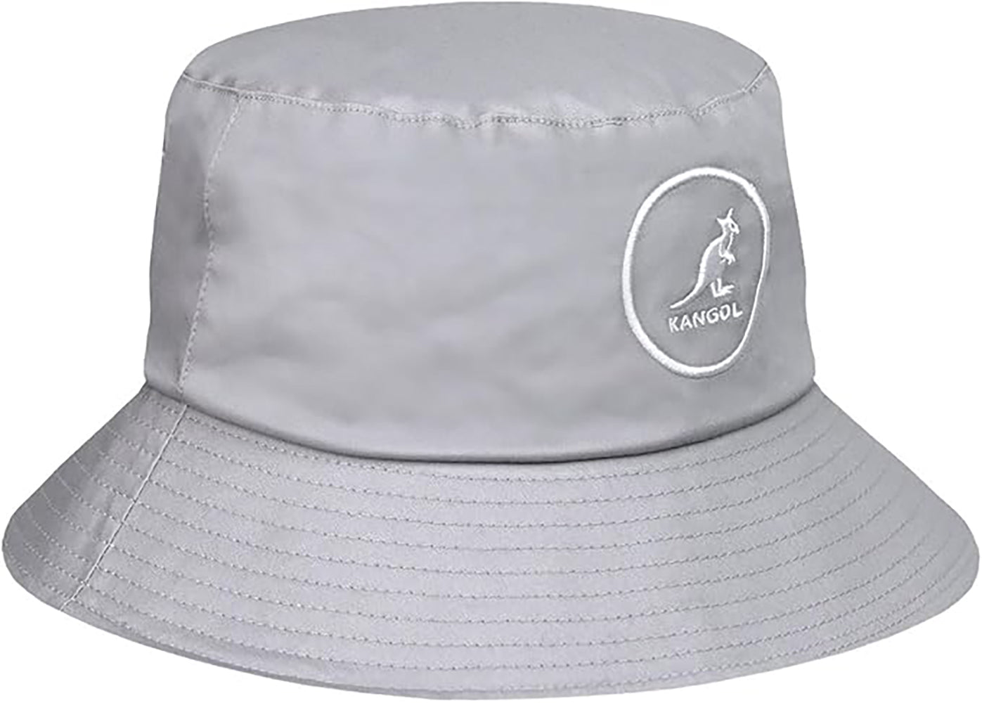 Kangol Cotton Bucket Anglerhut - Light Grey - Hellgrau