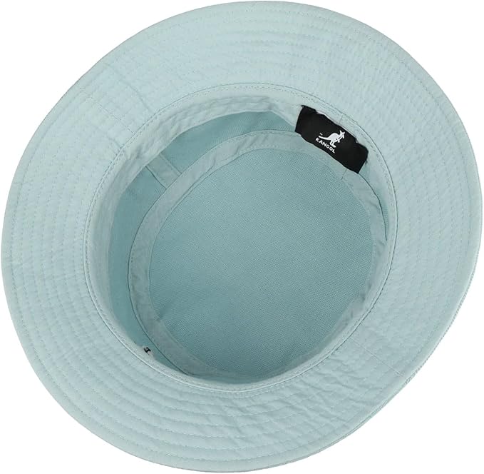 Kangol Stripe Lahinch Bucket Anglerhut - Light Blue - Hellblau