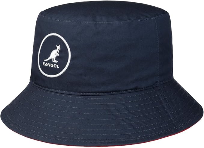 Kangol Cotton Bucket Anglerhut - Navy - Dunkelblau