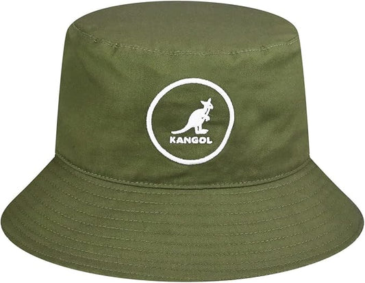 Kangol Cotton Bucket Anglerhut - Khaki - Oliv