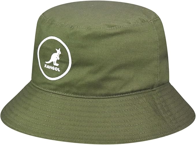 Kangol Cotton Bucket Anglerhut - Khaki - Oliv