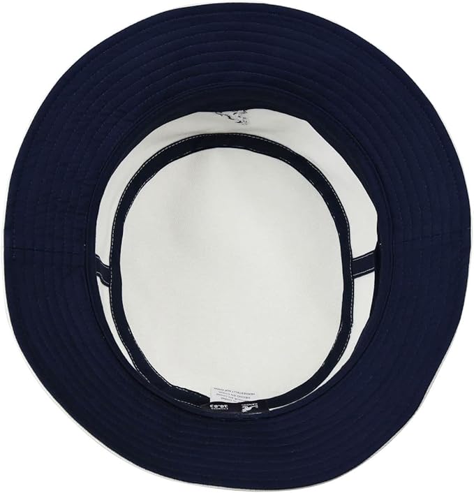 Kangol Stripe Lahinch Bucket Anglerhut - White - Weiss