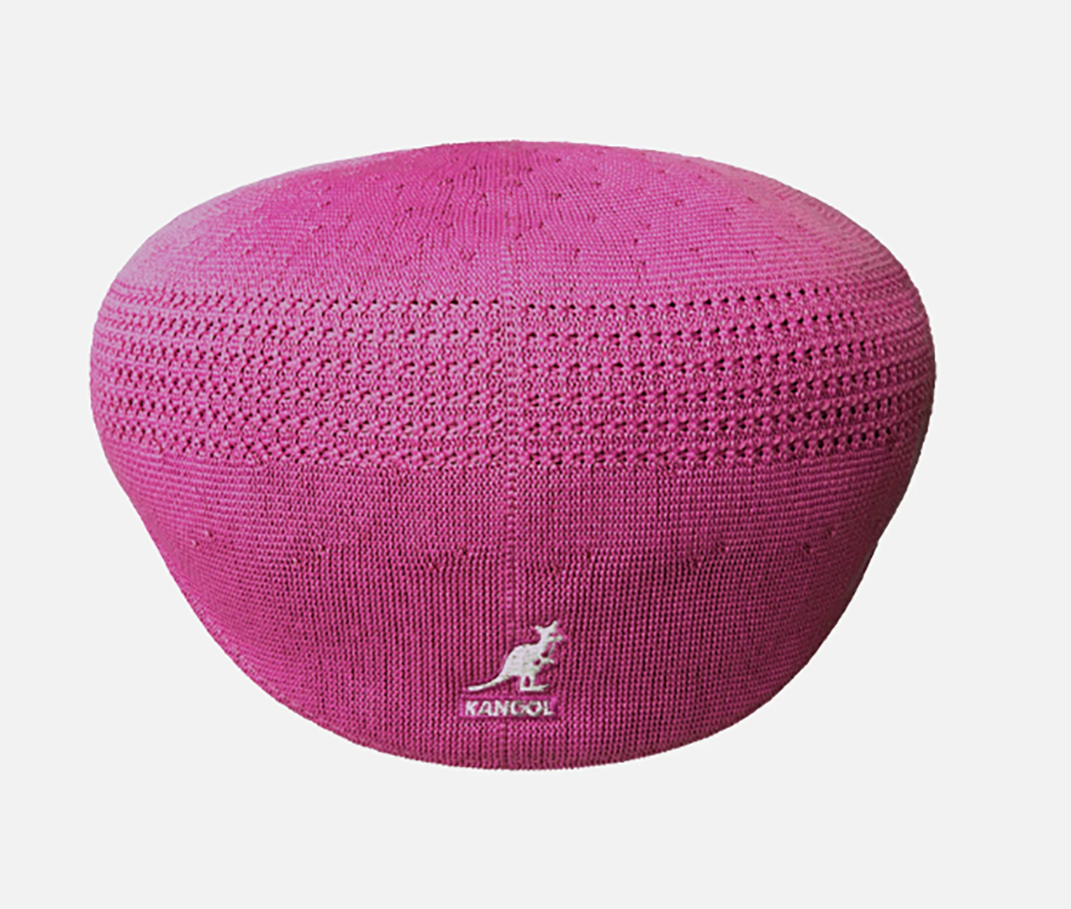 Kangol 504 Tropic Ventair Flatcap Schiebermütze - Bright Fuchsia - Fuchsia