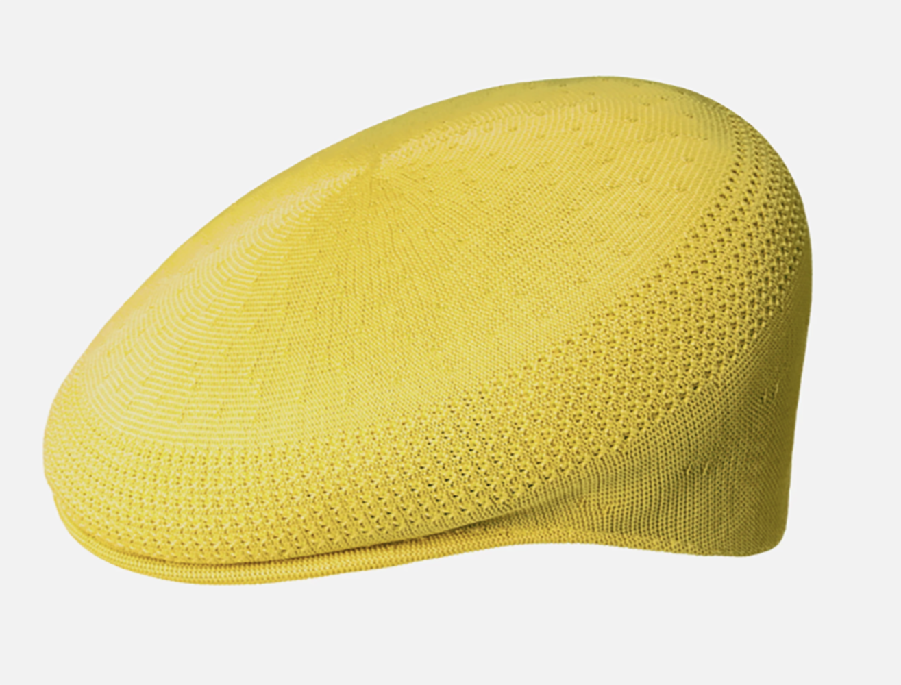 Kangol 504 Tropic Ventair Flatcap Schiebermütze - Amber Haze - Senf