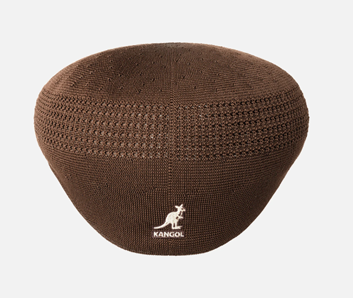 Kangol 504 Tropic Ventair Flatcap Schiebermütze - Brown - Braun