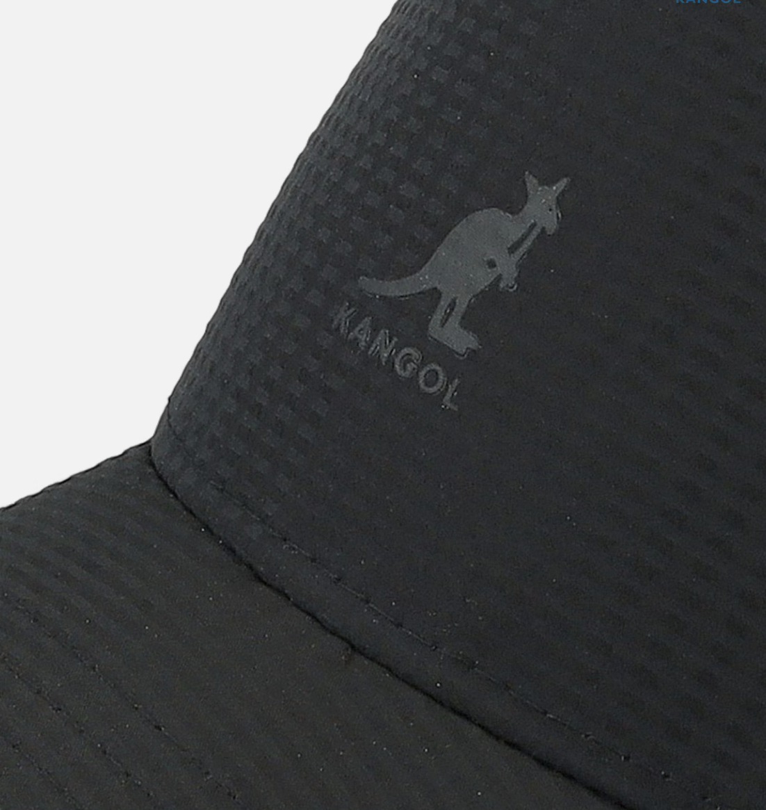 Kangol Basecap Trucker Seersucker Mesh - Schwarz