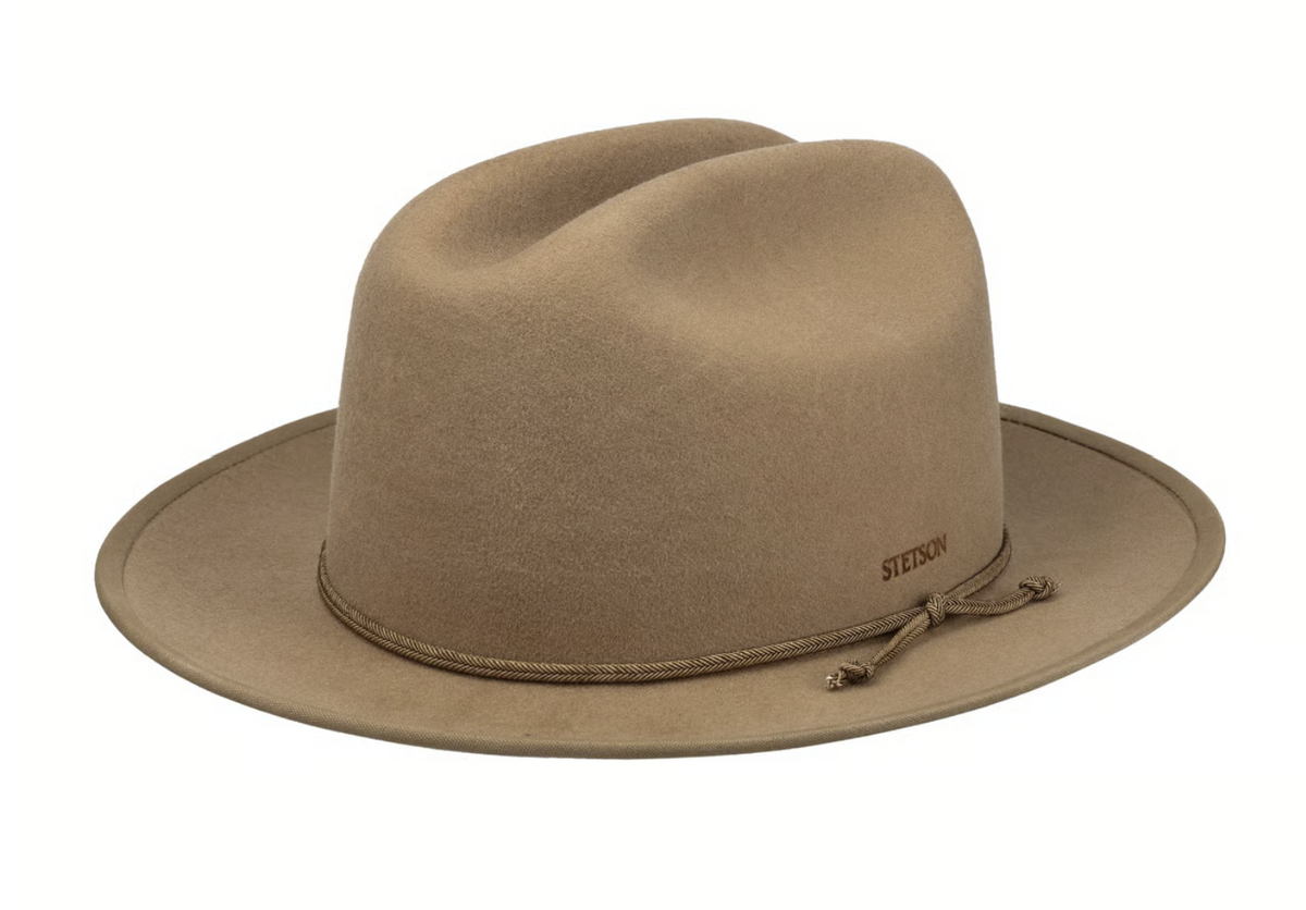 Stetson Cattleman Western Woolfelt Traveller - Wollfilzhut - Wasserfest - Beige