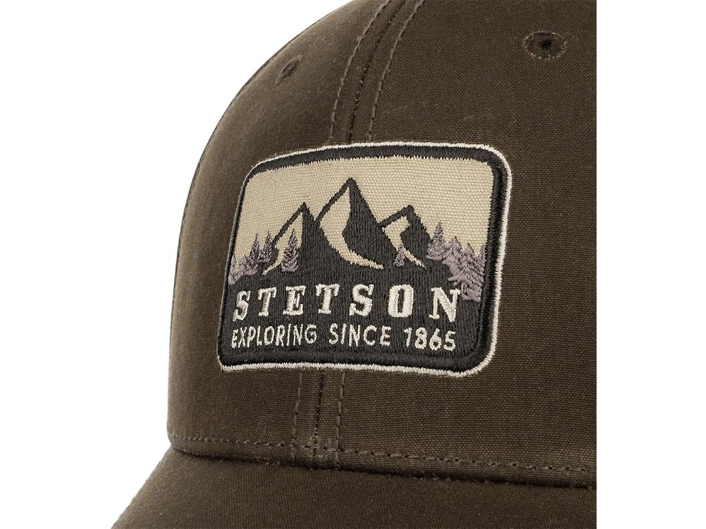 STETSON Basecap Waxed "Exploring Since"