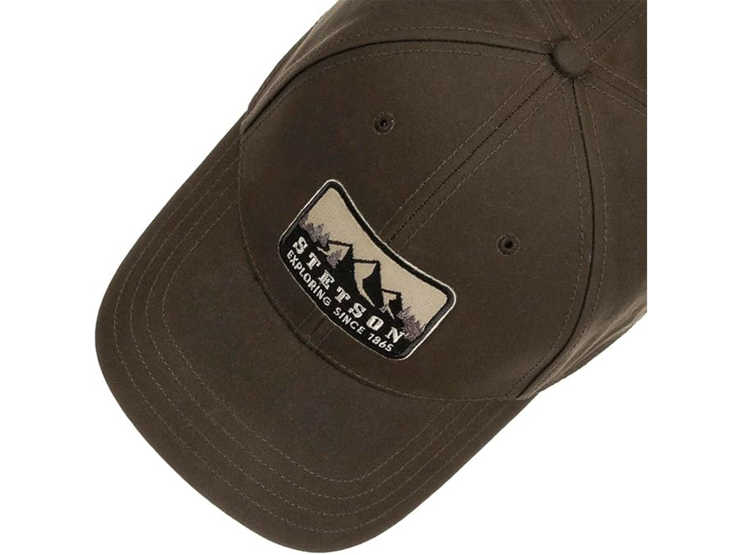 STETSON Basecap Waxed "Exploring Since"