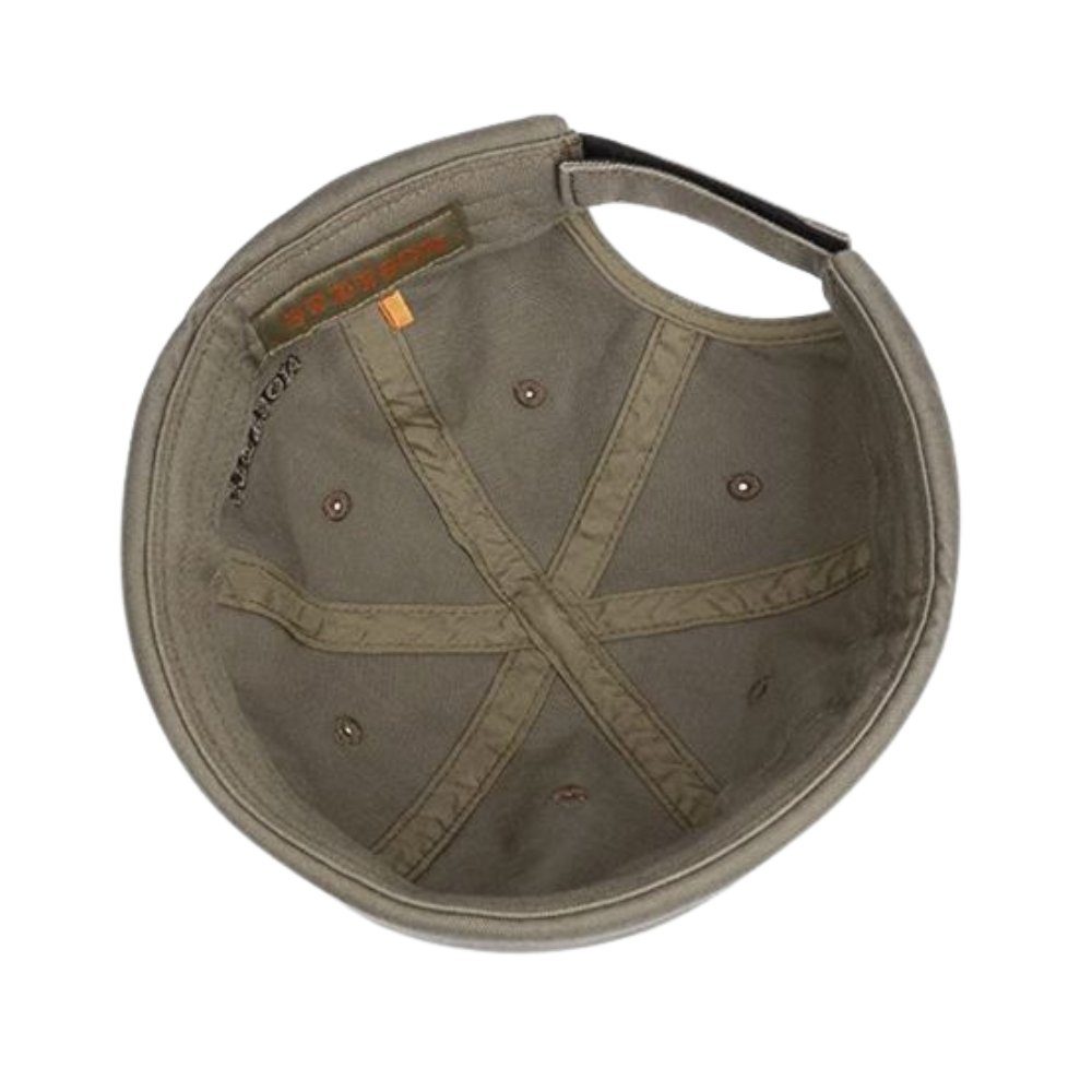 Stetson Docker Cap Ocala Cotton - aus 100% Baumwolle - 55 - Oliv