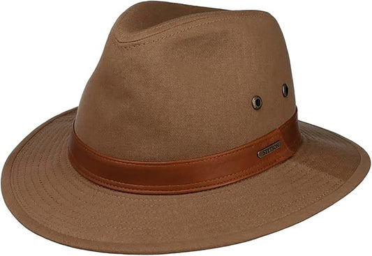 Stetson Classic Cotton Outdoor Traveller - Hellbraun