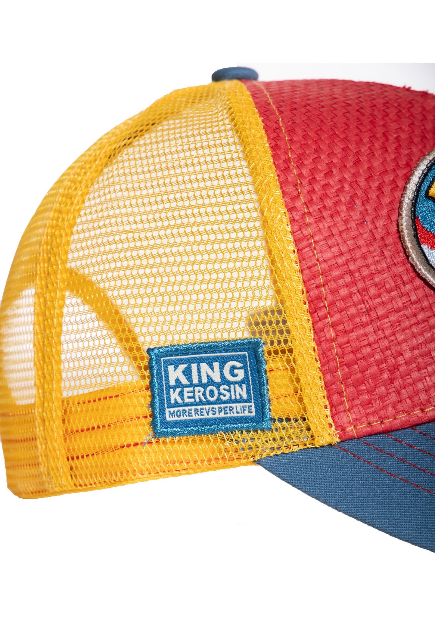 King Kerosin Trucker Cap "Titties & Beer" - Rot