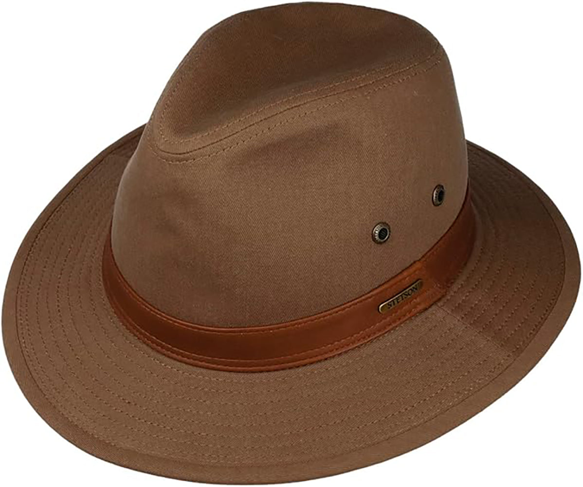 Stetson Classic Cotton Outdoor Traveller - Hellbraun