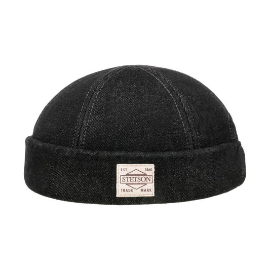 Stetson Docker New Denim Dockermütze - 1 - Schwarz