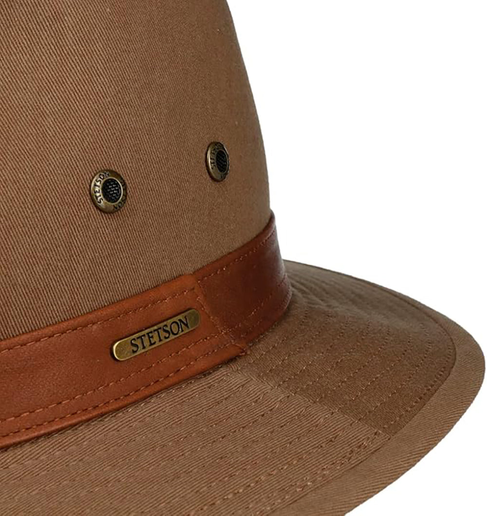 Stetson Classic Cotton Outdoor Traveller - Hellbraun