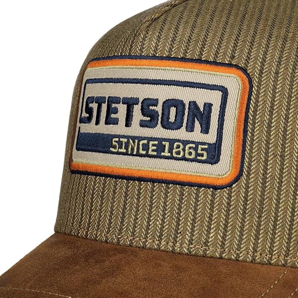 Stetson Trucker Cap "Cotton/Linen Stripe"