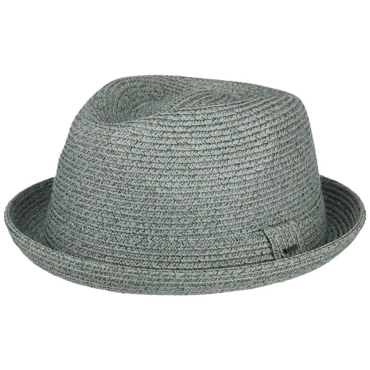 Bailey Billy Strohut Trilby - Toyo Strohut - Leicht, Flexibel & Knautschbar - Grau