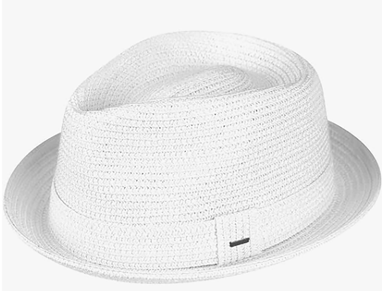 Bailey Billy Strohut Trilby - Toyo Strohut - Leicht, Flexibel & Knautschbar - Weiß