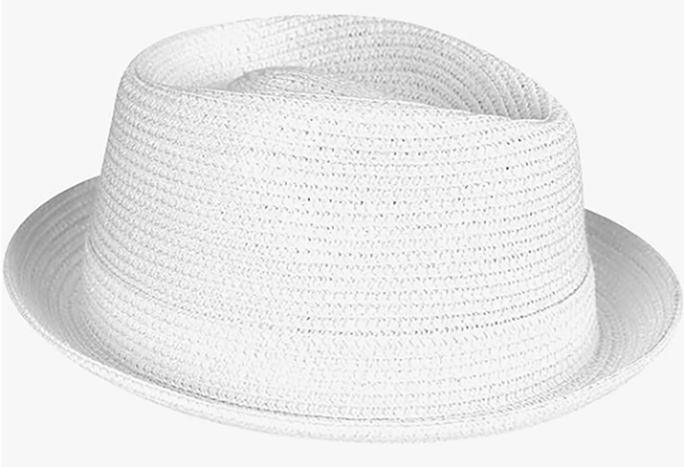 Bailey Billy Strohut Trilby - Toyo Strohut - Leicht, Flexibel & Knautschbar - Weiß