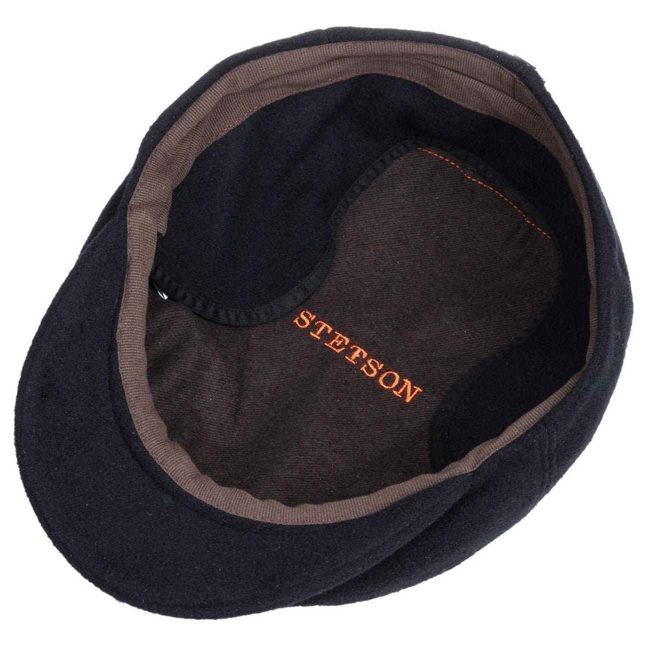 Stetson Kent Wool Driver Cap - mit Ohrenklappen - Cap aus  Wolle / Kaschmir - 21 - Dunkelblau