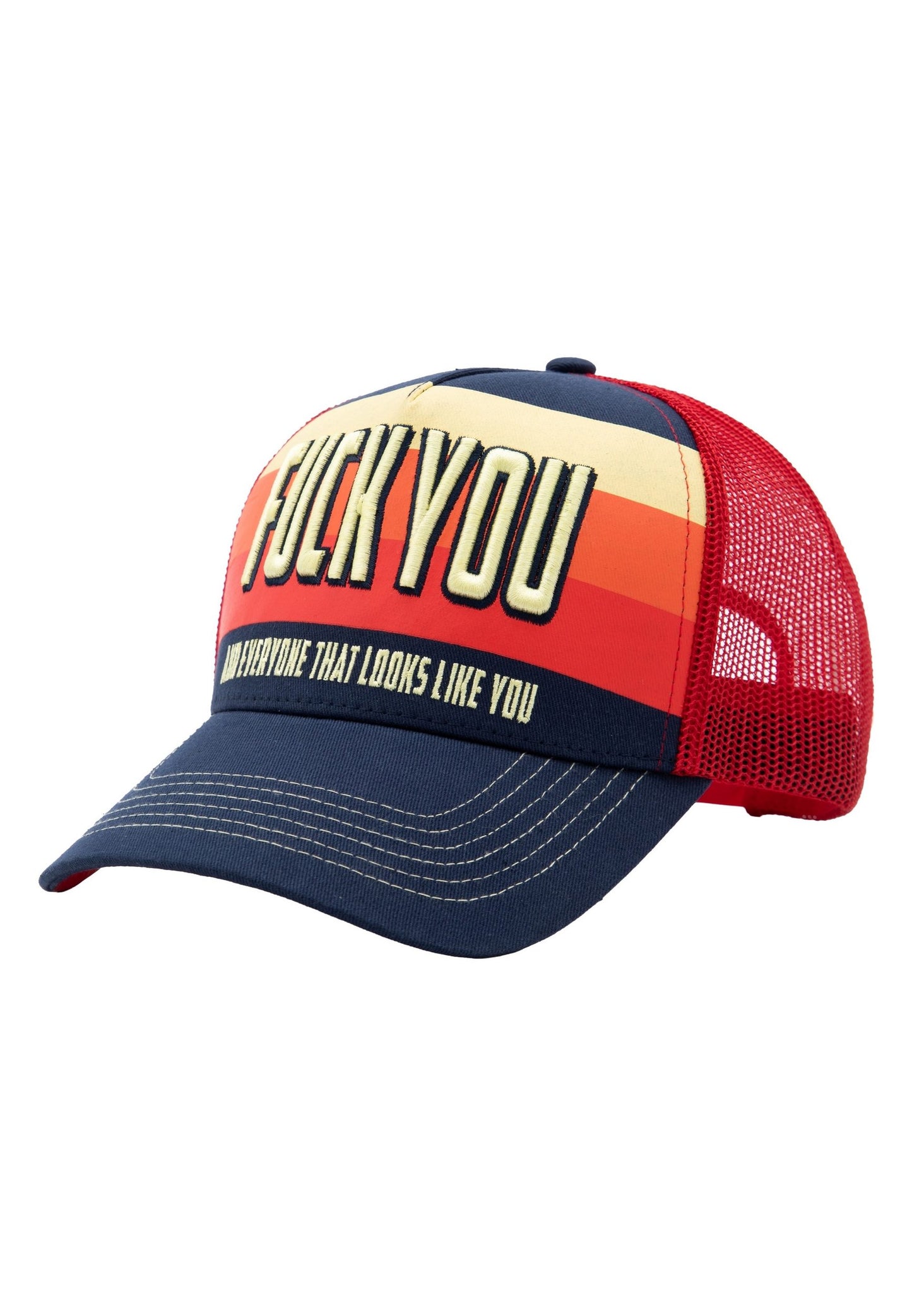 King Kerosin Trucker Cap "Fuck you and everyone that looks like you"
