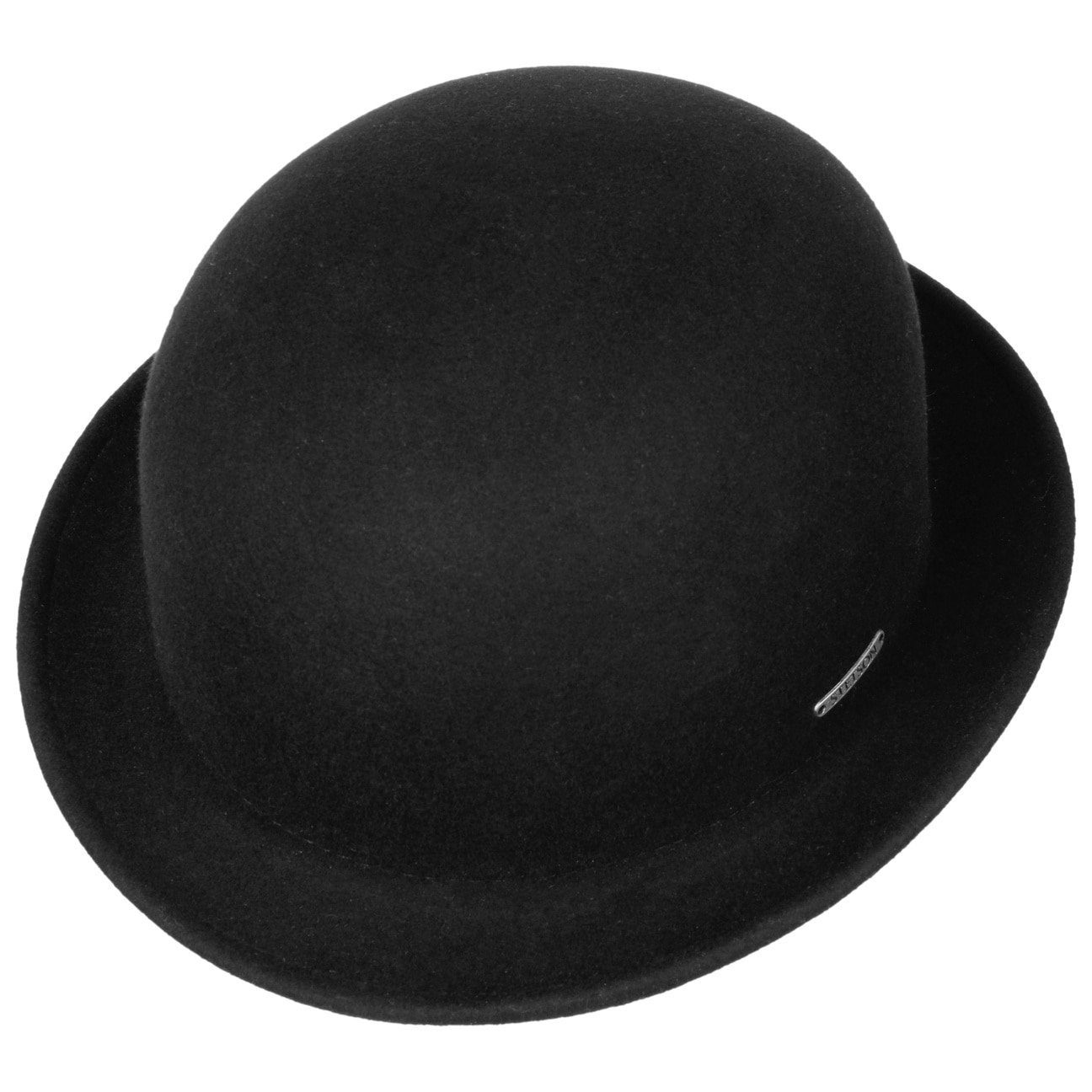 Stetson Bowler Woolfelt - Wollfilzhut - Knautschbar / Wasserfest - Schwarz
