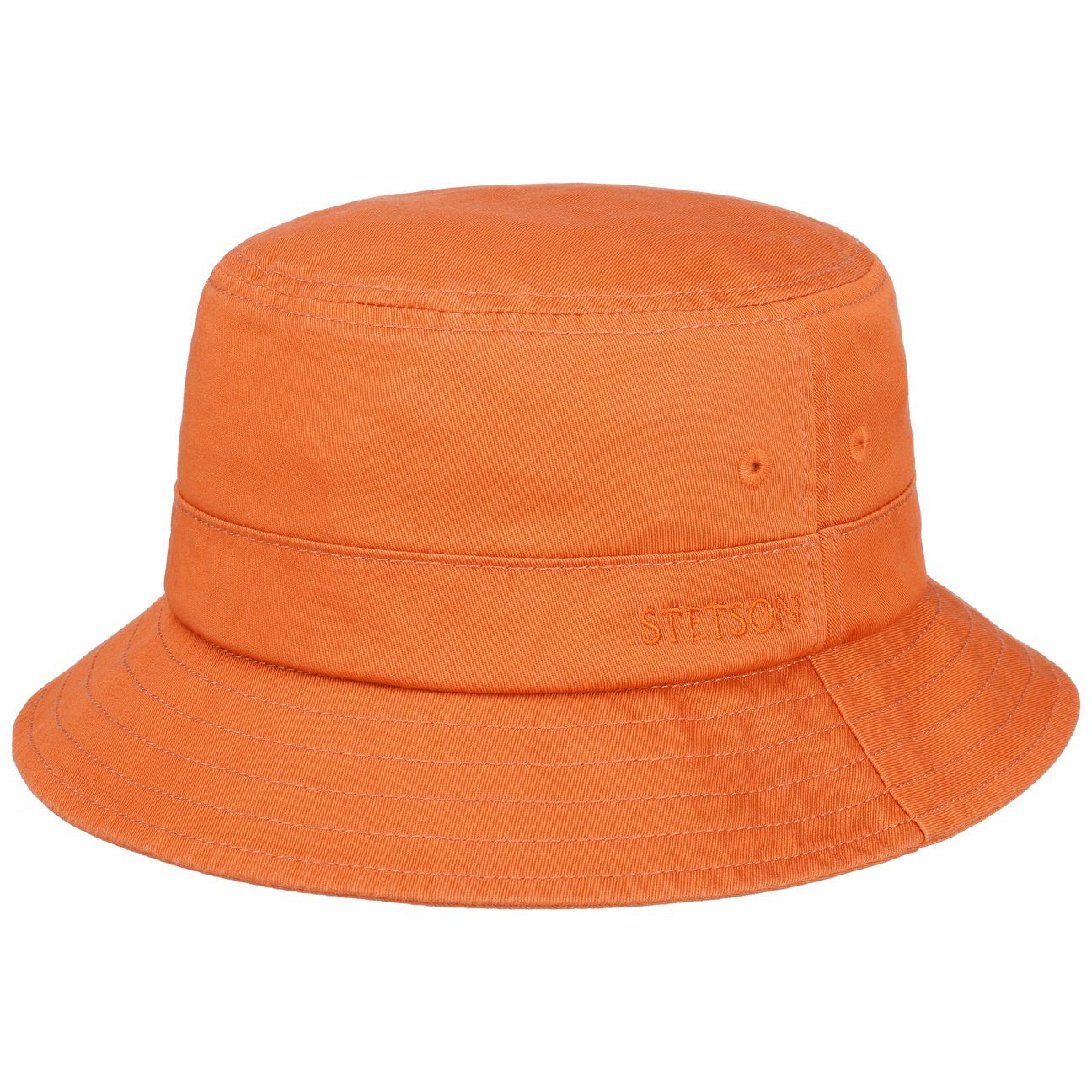 Stetson Bucket Cotton  - Anglerhut aus 100% Baumwolle - Orange