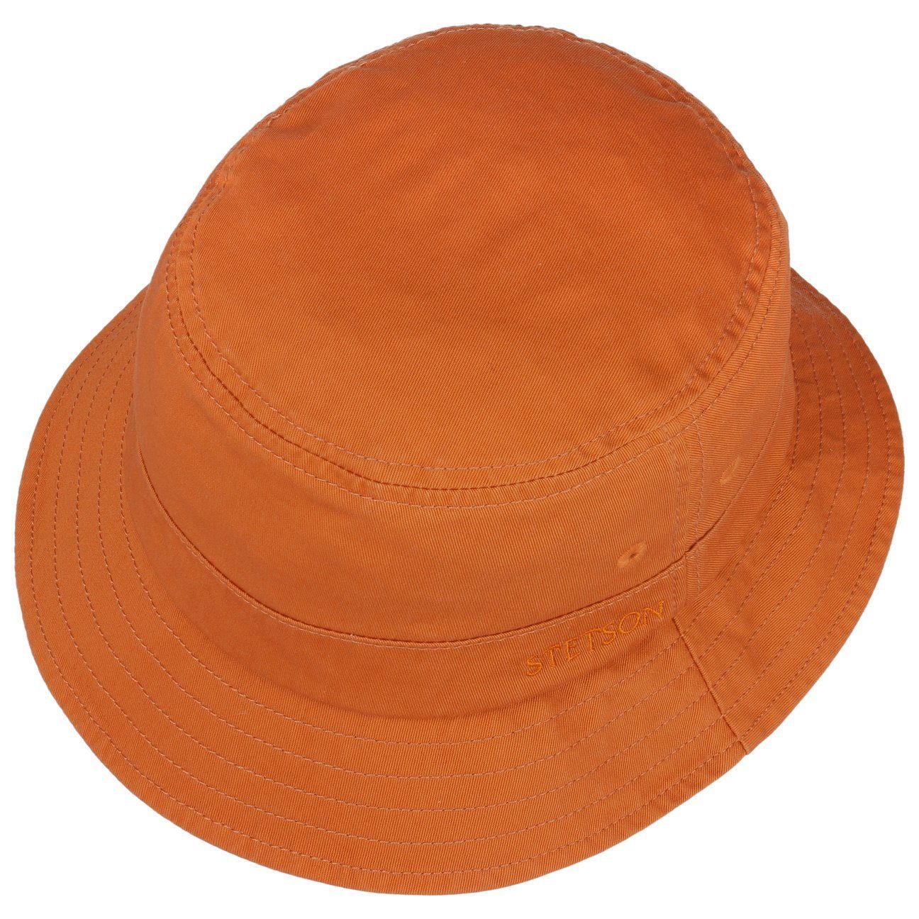 Stetson Bucket Cotton  - Anglerhut aus 100% Baumwolle - Orange