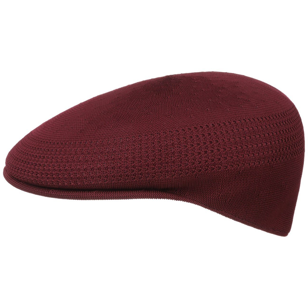 Kangol 504 Tropic Ventair Flatcap Schiebermütze - Burgundy - Bordeaux