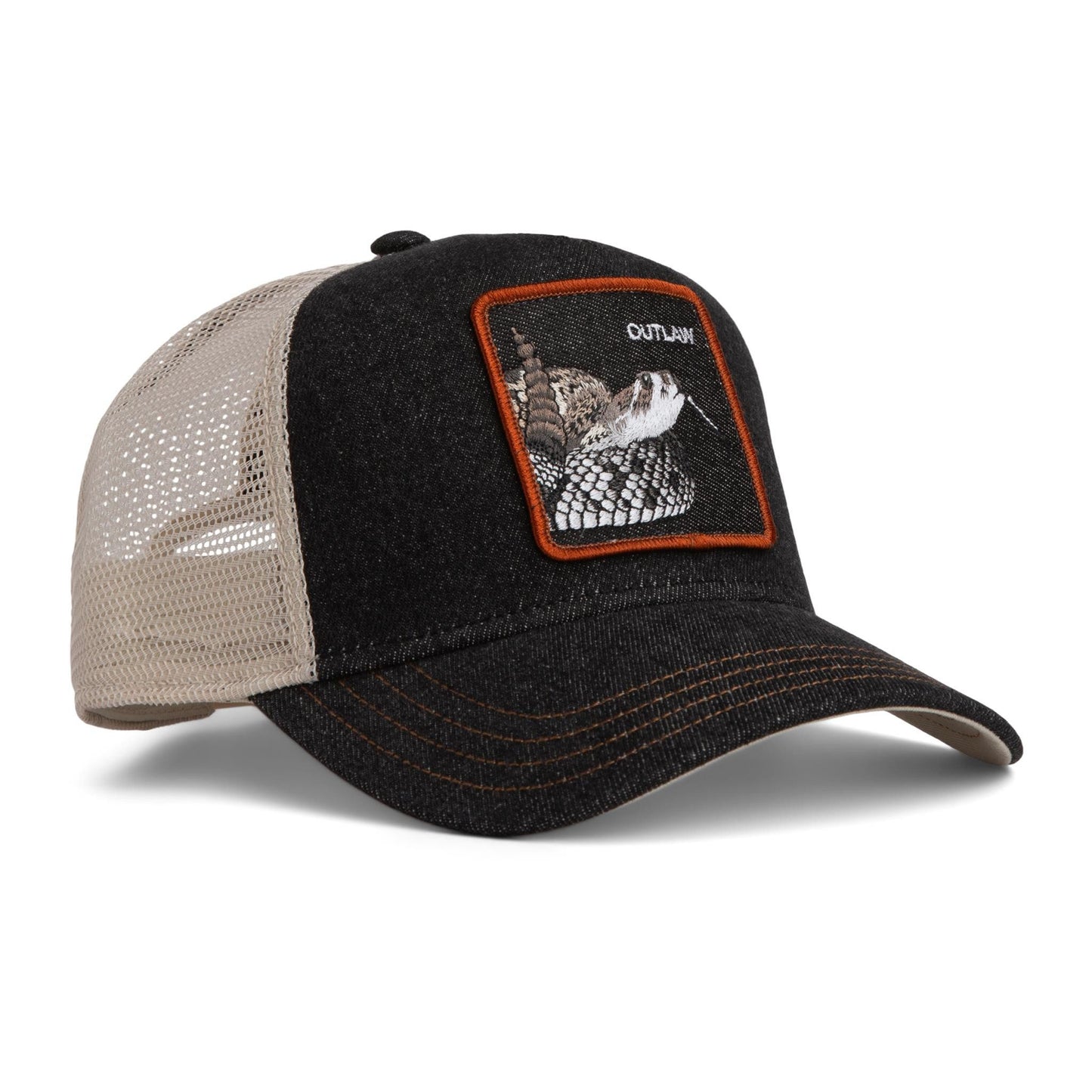 Goorin Bros. Trucker Cap - Snake Outlaw Denim