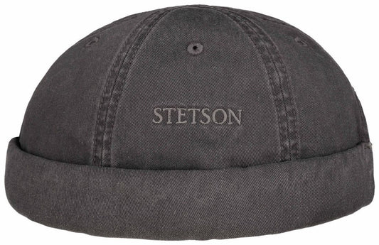 Stetson Docker Cap Ocala Cotton - aus 100% Baumwolle - 32 - Grau