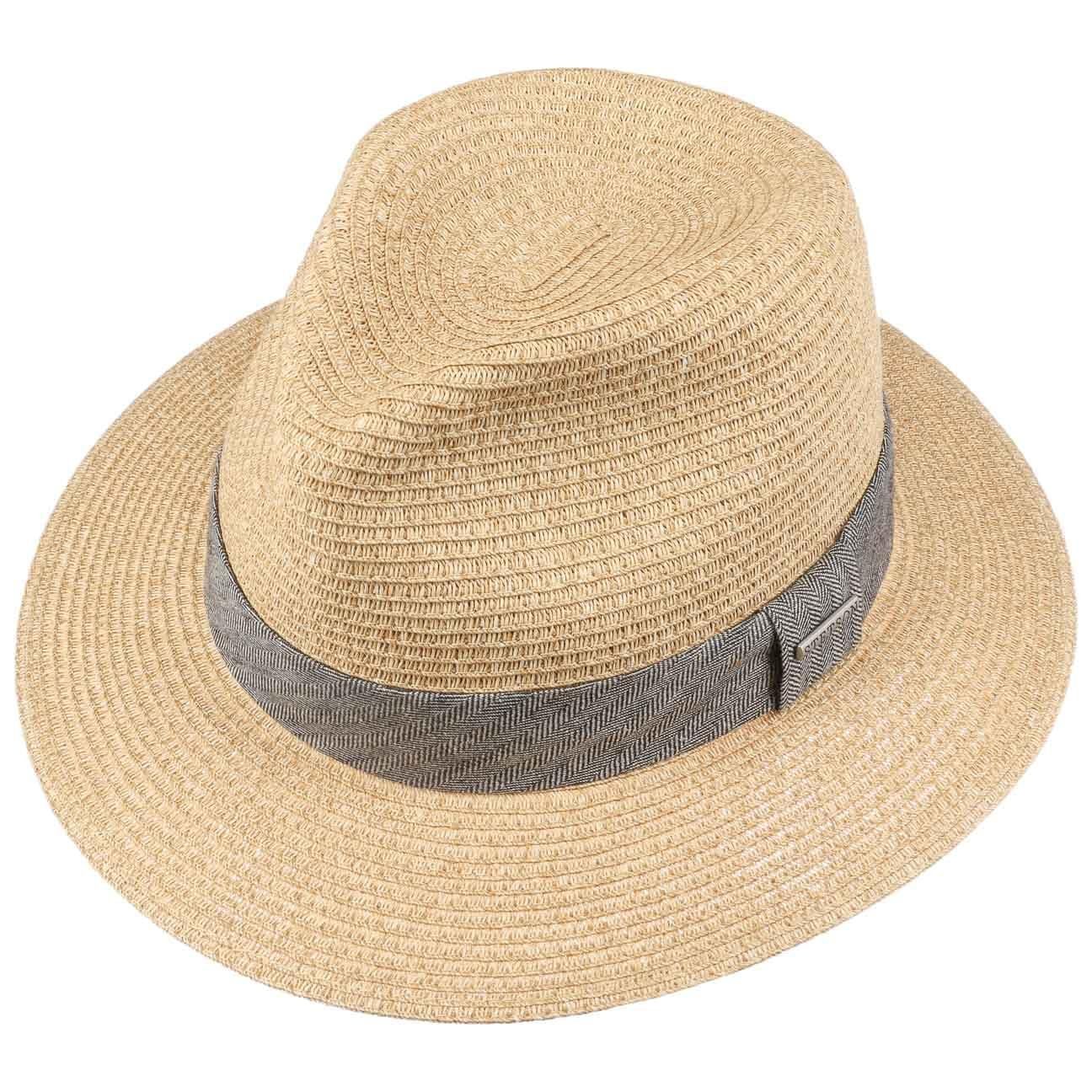 Stetson Nark Traveller - Strohut - Naturfarben - mit Garniturband - UV-Schutz 40