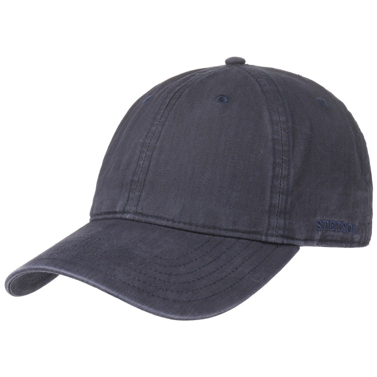 Stetson Ducor Organic Basecap - Nachhaltig - Cap aus 100% organischer Baumwolle - Blau