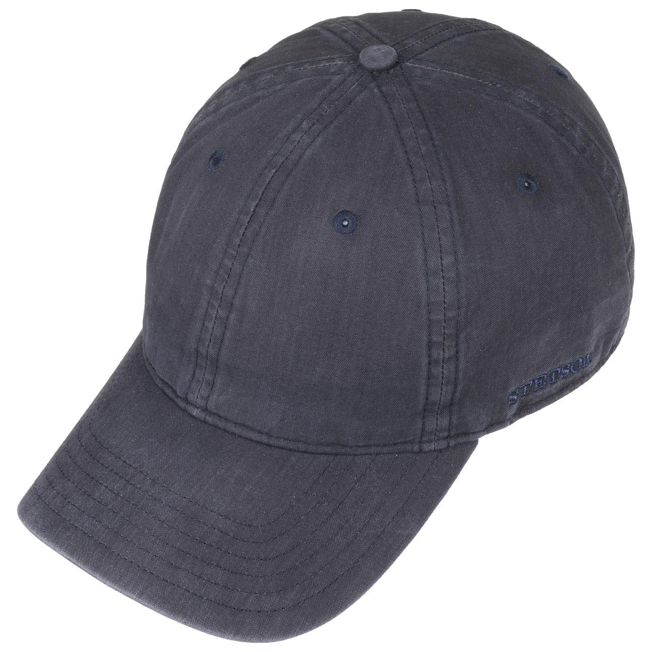 Stetson Ducor Organic Basecap - Nachhaltig - Cap aus 100% organischer Baumwolle - Blau