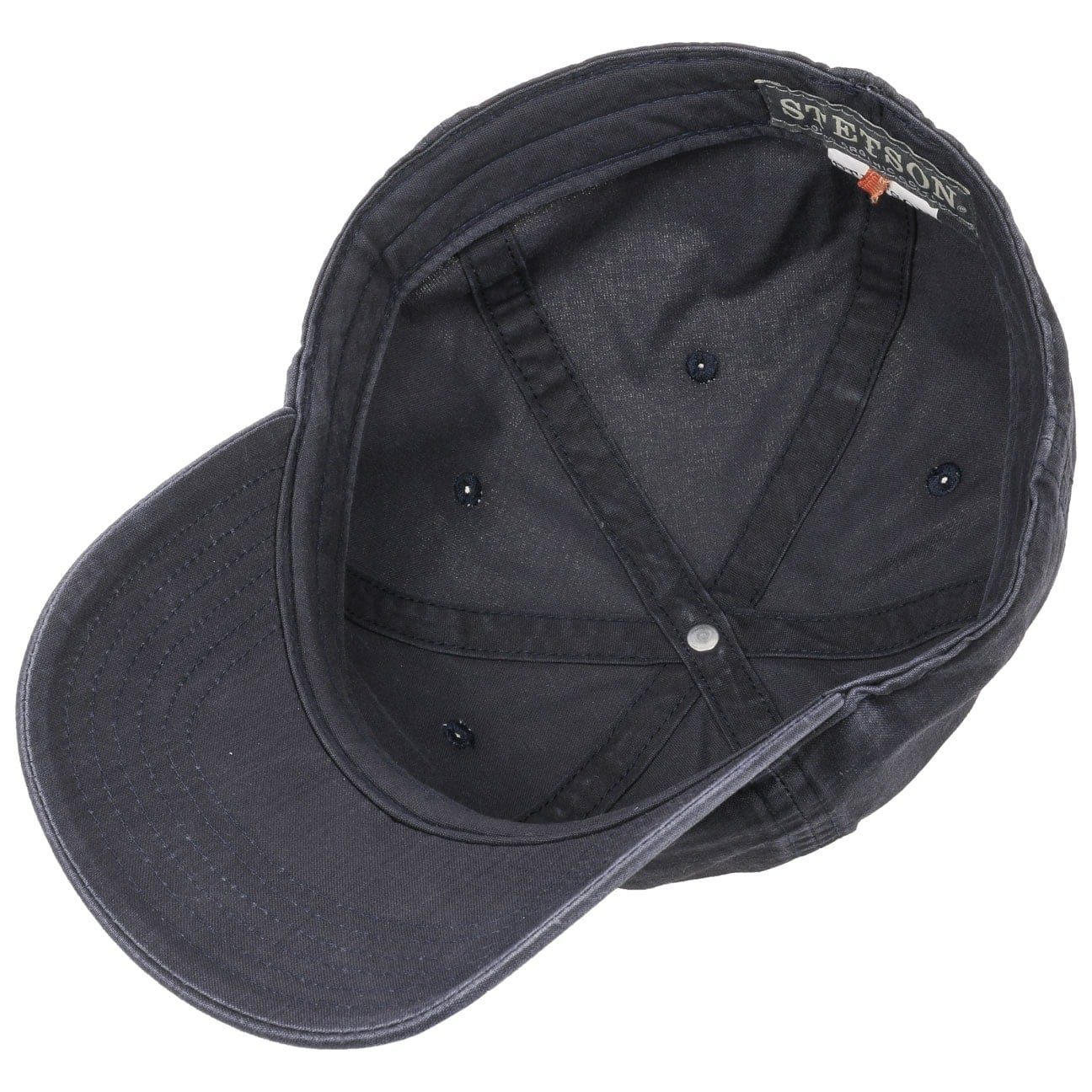 Stetson Ducor Organic Basecap - Nachhaltig - Cap aus 100% organischer Baumwolle - Blau