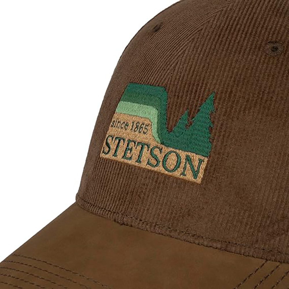 Stetson Cord Woods Basecap - 6 - Braun