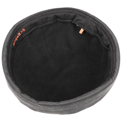 Stetson Docker Old Cotton Vintage - Dockermütze - Winter - mit Fleece-Inlett - Schwarz