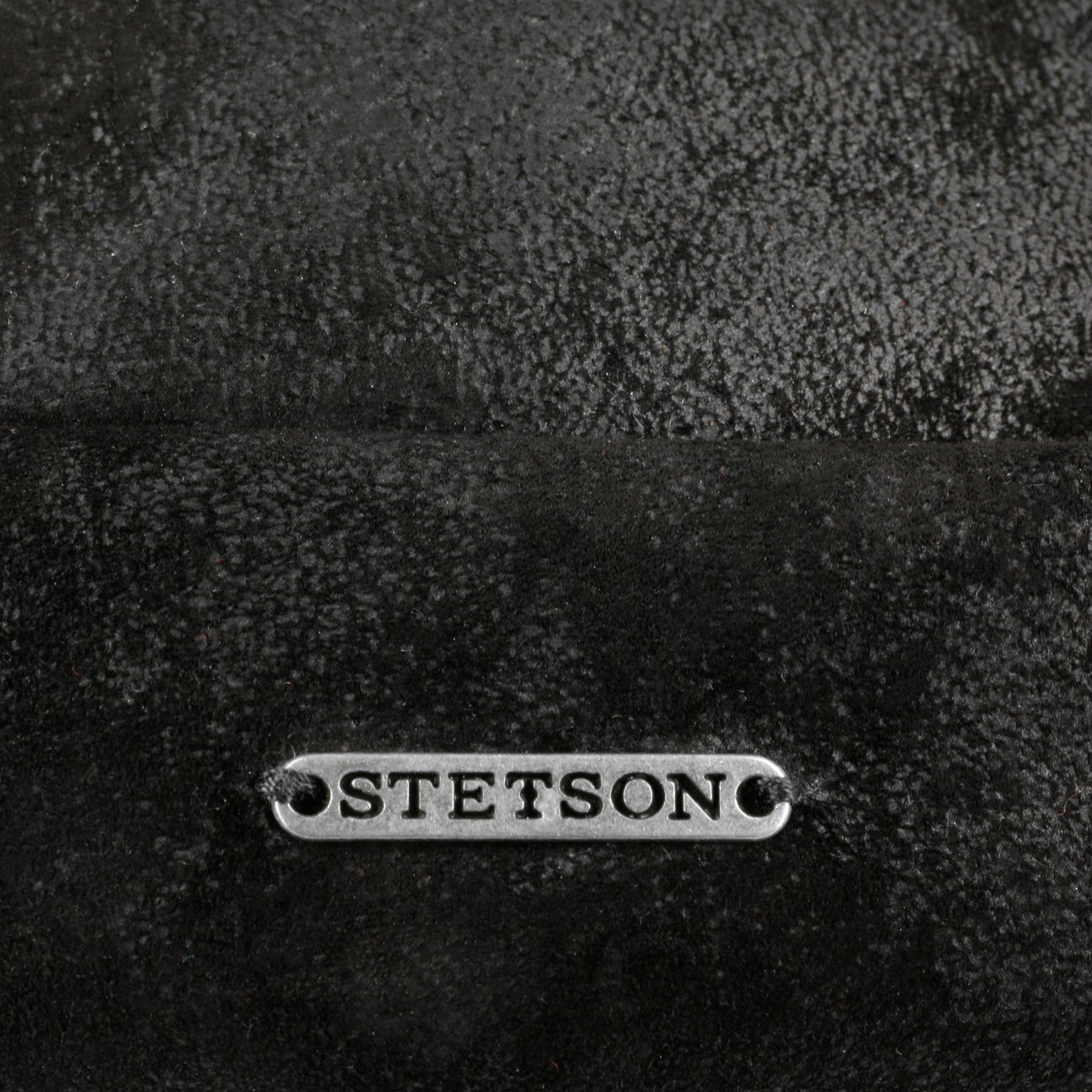 Stetson Dockermütze Leder - Dockermütze aus Leder - Pigskin - Schwarz