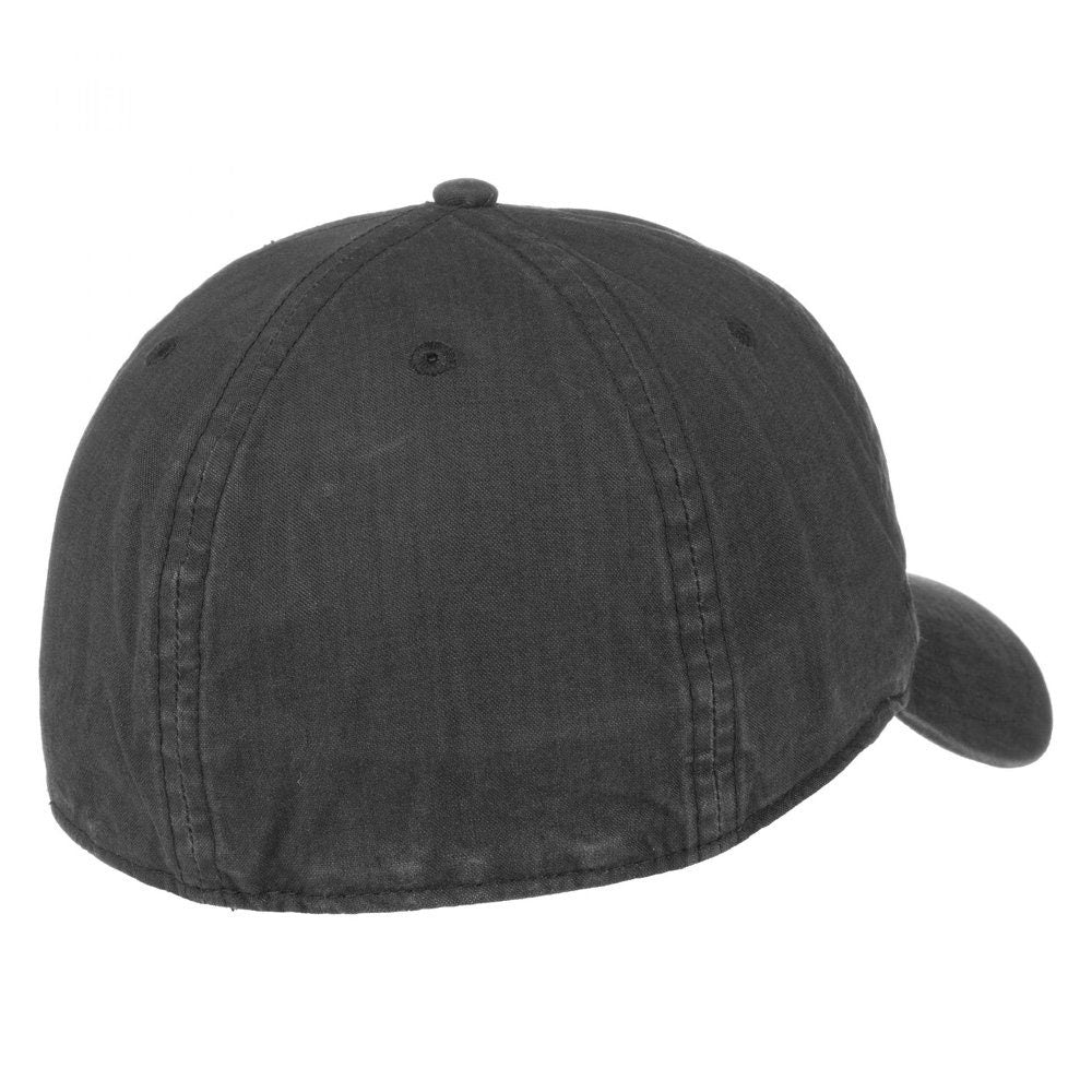Stetson Ducor Organic Basecap - Nachhaltig - Cap aus 100% organischer Baumwolle - Schwarz