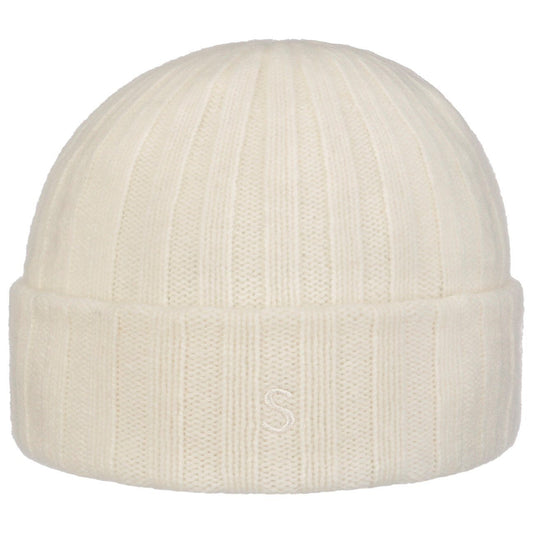 STETSON SURTH Kaschmir Beanie Weiss