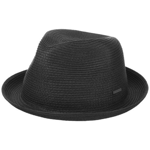 Stetson Dawson Player - Toyo Strohut - Aus 100% Viskose- Mit UV-Schutz 40 - Schwarz