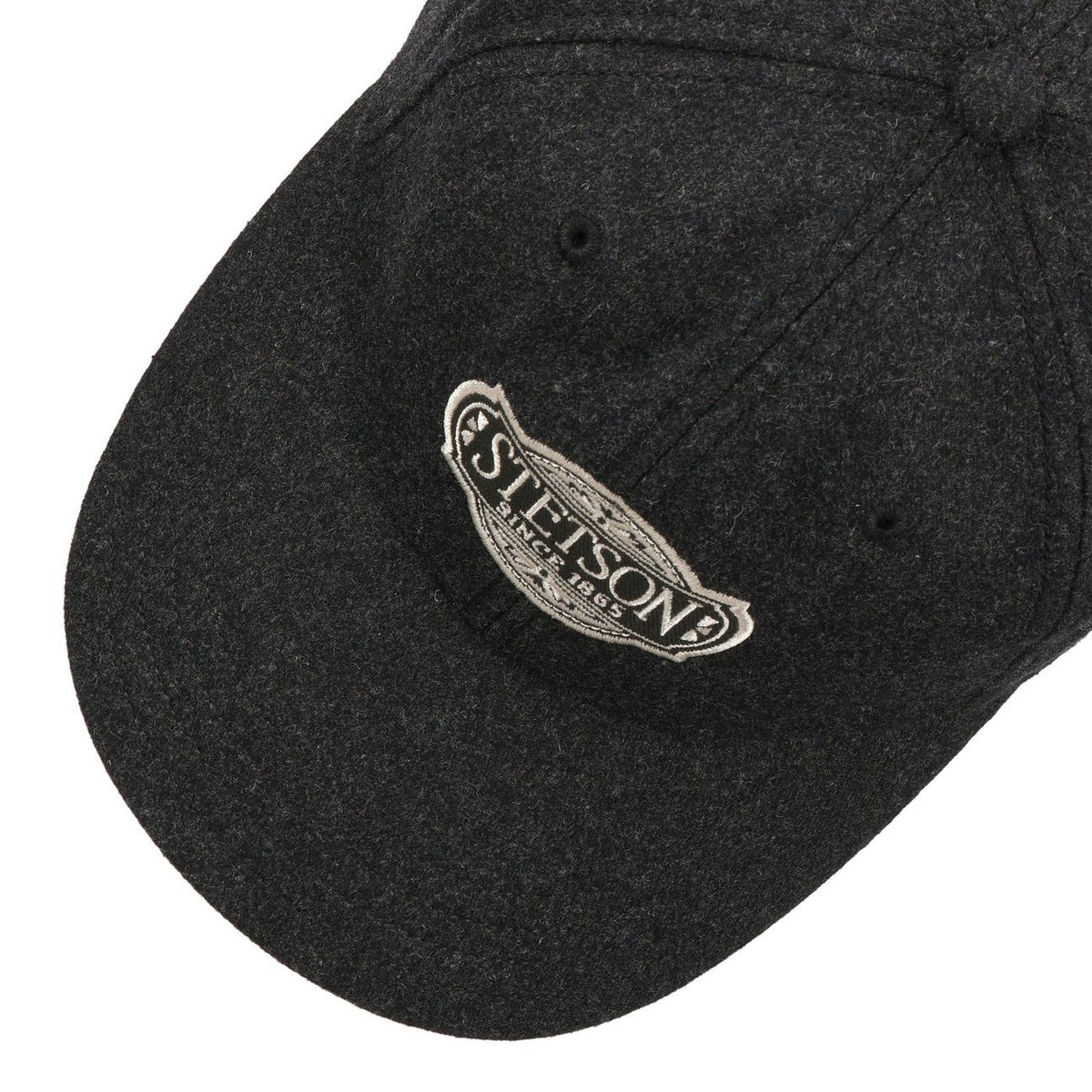 Stetson Baseball Cap Wool - Grau